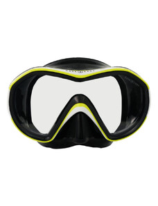Aqualung potápěčské brýle REVEAL X1 černý silikon, žlutá