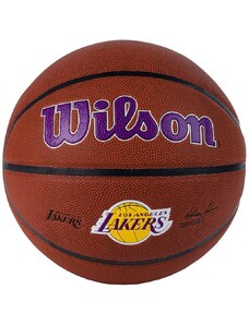 Basketbalový míč Wilson Team Alliance Los Angeles Lakers hnědý