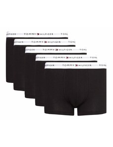 Pánské boxerky Tommy Hilfiger 5Pack UM0UM02767 - černé