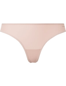 Dámská tanga Thong Sheer Marquisette 000QF6816ETQO - Calvin Klein