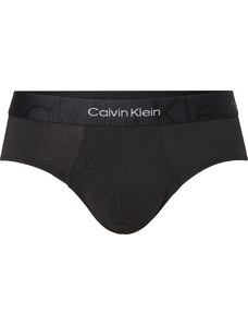 Pánské slipy Briefs Embossed Icon 000NB3298AUB1 černá - Calvin Klein