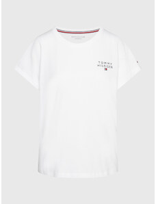 Dámské tričko TH ORIGINAL LOGO LOUNGE T-SHIRT UW0UW04525YBR bílá - Tommy Hilfiger