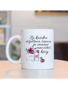 ihrnek.cz Hrnek Za každou úspěšnou ženou je značné množství kávy