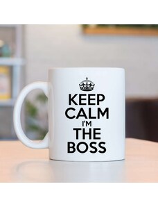 ihrnek.cz Hrnek Keep Calm I'm The Boss