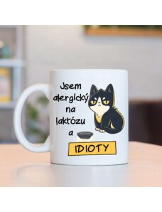 ihrnek.cz Hrnek Jsem alergický na laktozu a idioty