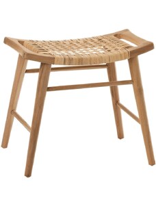 Teaková stolička J-line Alis 47,5 cm