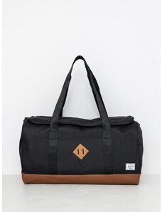 Herschel Supply Co. Heritage Duffle (black/saddle brown)hnědá