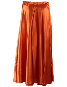 Brillant Jednobarevné saténová sukně