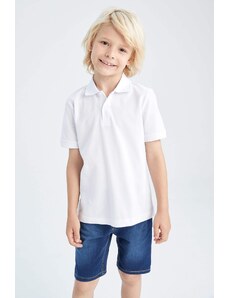 DEFACTO Regular Fit Short Sleeve Polo T-Shirt
