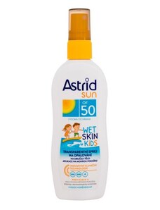 Astrid Sun Kids SPF50 Wet Skin Transparent Spray Opalovací sprej 150 ml