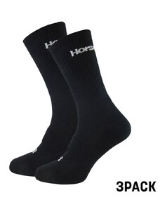 Horsefeathers Ponožky Delete Premium 3Pack - black
