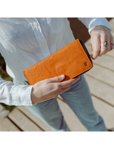 Bagind Donna - Dámská kožená peněženka hnědá, ruční výroba, český design