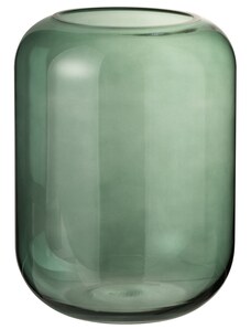 Zelená skleněná váza J-line Cylin 29,5 cm