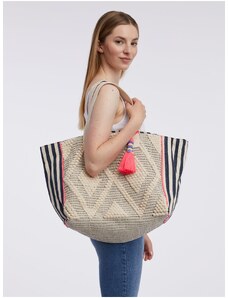 Orsay Béžová dámská vzorovaná taška - Dámské