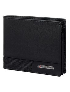 Samsonite pánská kožená peněženka PRO-DLX 6 SLG černá