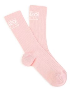 Dětské ponožky Kenzo Kids růžová barva
