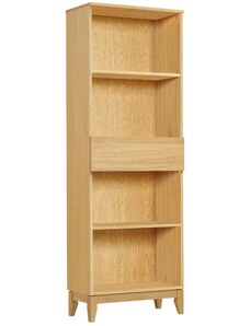Dubová knihovna Woodman Blanco 180 x 62 cm
