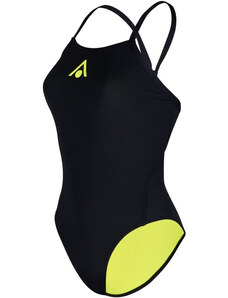 Dámské plavky Aqua Sphere Essential Tie Back Black/Yellow L...