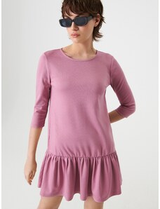 Sinsay - Mini šaty babydoll - růžová
