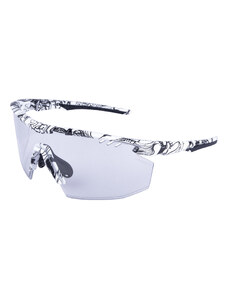 LACETO Sportovní sluneční brýle čiré ARTIE bílé - Unisex