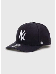 Kšiltovka 47brand MLB New York Yankees tmavomodrá barva, B-CLZOE17WBP-NY