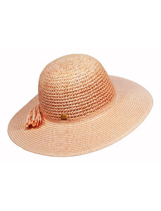 KRUMLOVANKA Letní dámský klobouk - starorůžový Ba-30225398-110