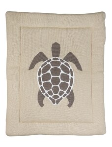 Béžová hrací deka Quax Turtle 93 x 73 cm