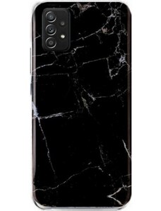 WOZINSKY Wozinsky Marble silikónové pouzdro pro Samsung Galaxy A32 5G černá