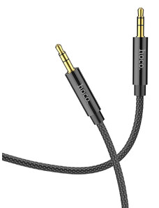 XHoco – Audio kabel (UPA19) – Jack 3,5 mm až Jack 3,5 mm – 1 m – Černý