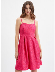 Orsay Růžové dámské vzorované šaty - Dámské