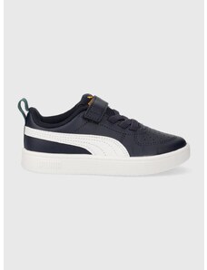 Dětské sneakers boty Puma Rickie černá barva