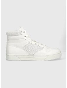 Kožené sneakers boty Michael Kors Barett bílá barva, 42F3BRFE5L