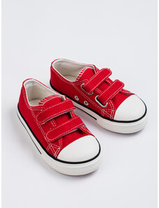 Vico children's sneakers with velcro closure red