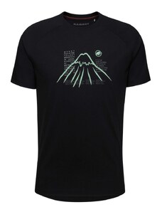 Pánské turistické tričko Mammut Mountain T-Shirt Men Fujiyama Black
