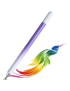 Techsuit Stylus Pen (JC04) – Hliníková slitina, Android, iOS, Microsoft – Fialová