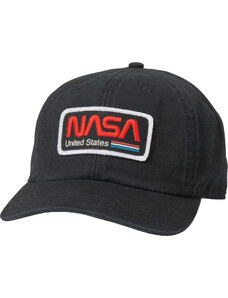 BASIC ČERNÁ KŠILTOVKA AMERICAN NEEDLE HEPCAT NASA CAP