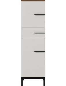 Krémově bílá koupelnová skříňka GEMA Chonk 123 x 34 cm