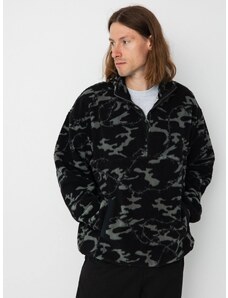 Quiksilver Mikey Zip Sherpa (black mongrel)černá