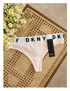 DKNY tanga Cozy Boyfriend - světle růžová