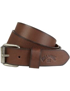 billabong Pánský kožený pásek daily leather belt brown - brn