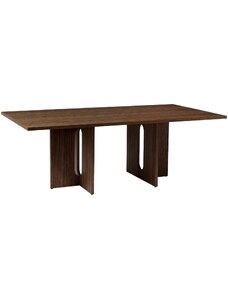 Audo CPH Tmavě hnědý dubový jídelní stůl AUDO ANDROGYNE 210 x 109 cm