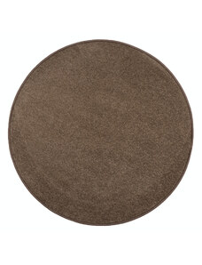 Vopi koberce AKCE: 57x57 (průměr) kruh cm Kusový koberec Eton hnědý 97 kruh - 57x57 (průměr) kruh cm