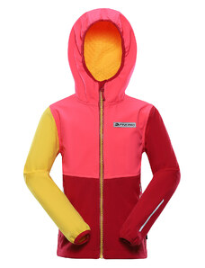 Dětská softshellová bunda Alpine Pro GROLO - červená