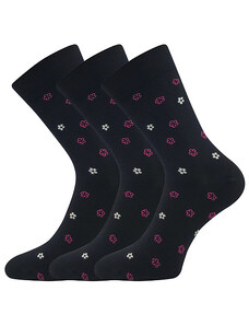 FLOWRANA dámské ponožky s volným lemem LONKA černá 35-38