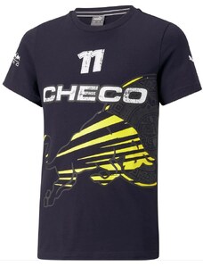 Dětské triko Red Bull Jr Racing F1 Checo Log T-Shirt Navy
