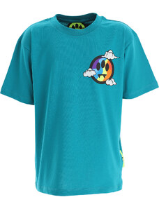 Barrow Dětské tričko pro chlapce Ve výprodeji, Modrozelená zelená, Bavlna, 2024, 10Y 12Y 14Y