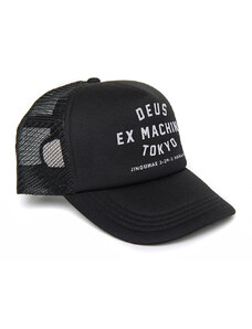 Deus Ex Machina - Tokyo Address Trucker Black