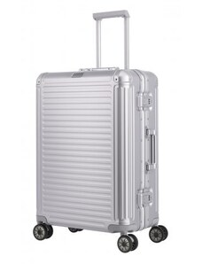 Travelite NEXT 67 cm 4w Spinner Silver