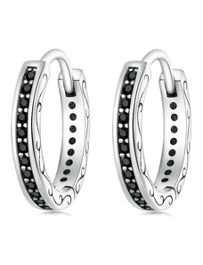 GRACE Silver Jewellery Stříbrné náušnice se zirkony Nicol - stříbro 925/1000