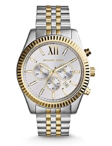 Hodinky Michael Kors stříbrná barva